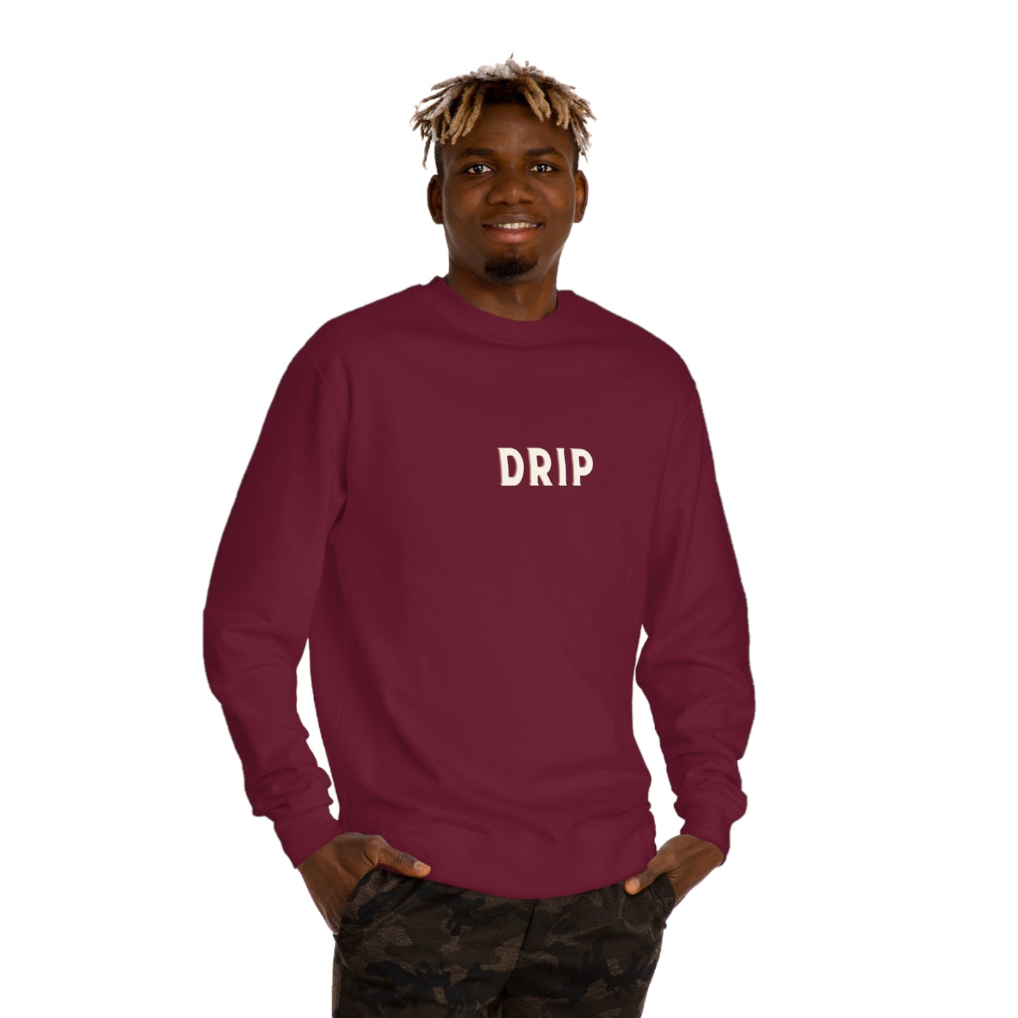 DRIP Crewneck Sweatshirt for Men