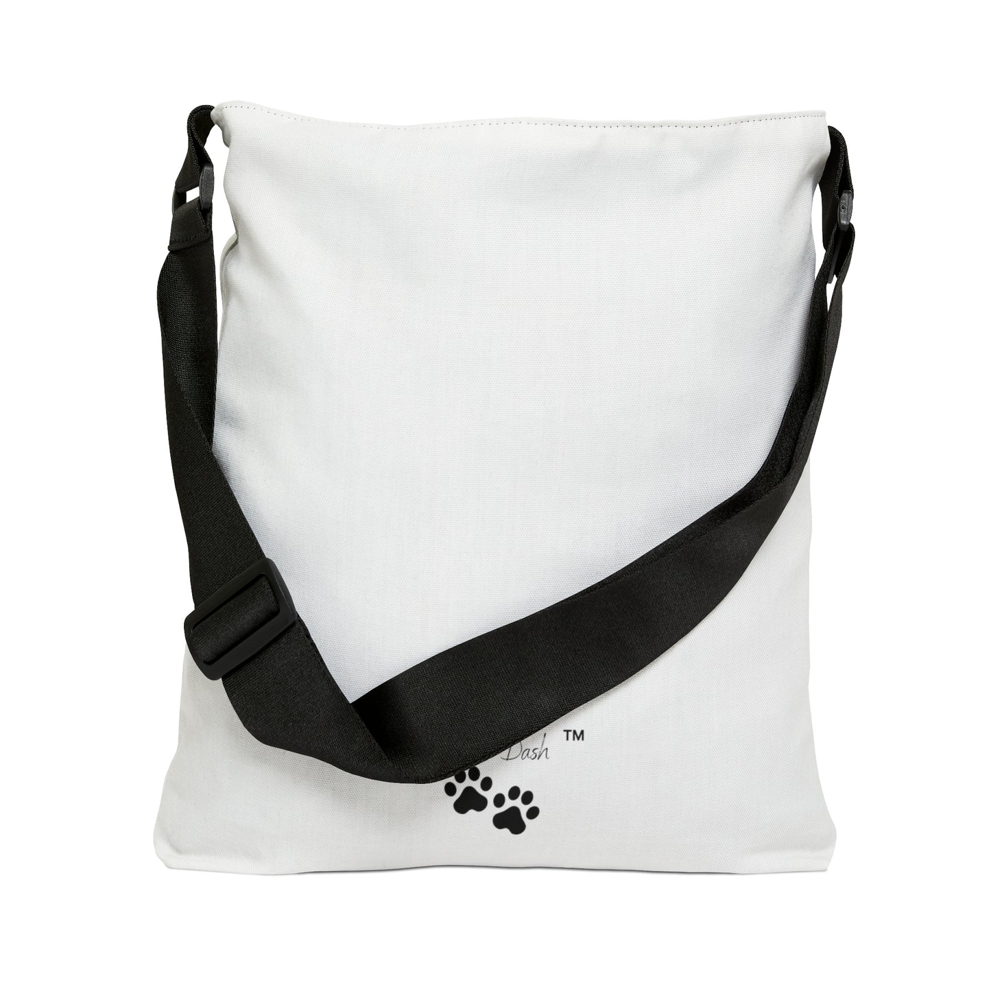 Adjustable Tote Bag in White