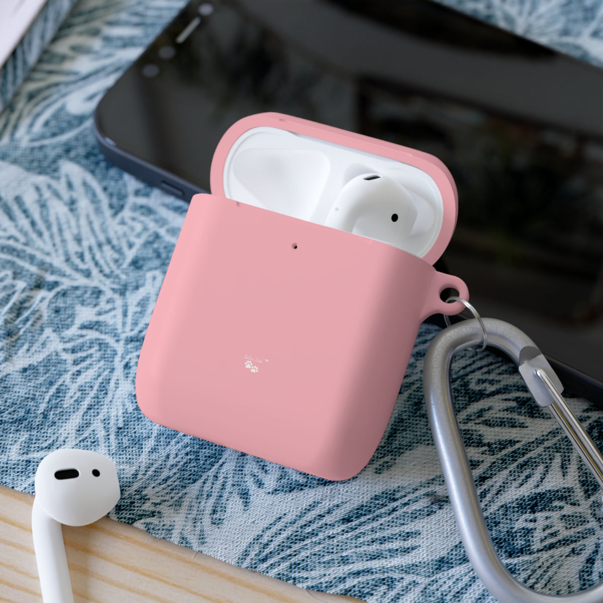 Airpods case cover in blush