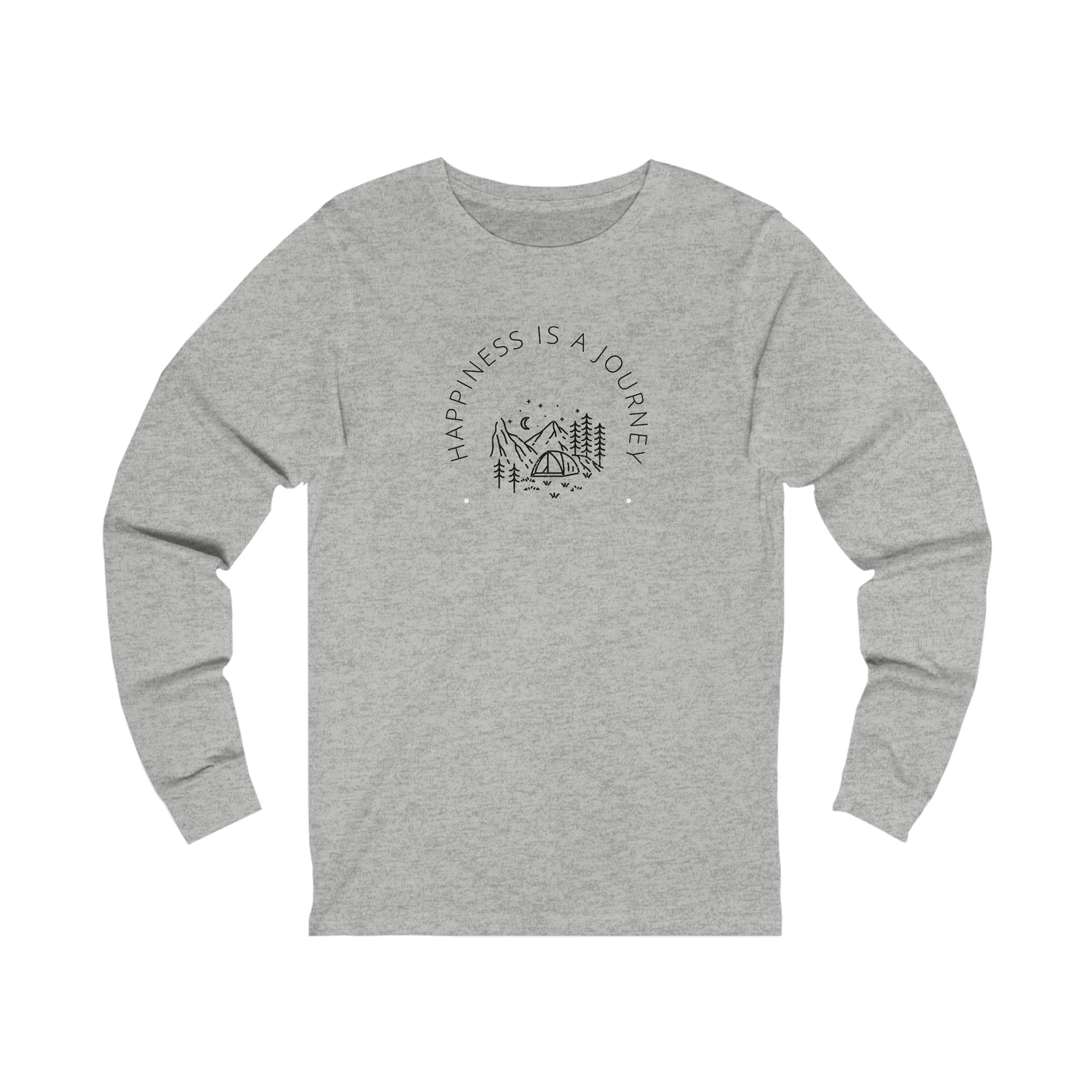 Happiness is a Journey Long Sleeve Tee