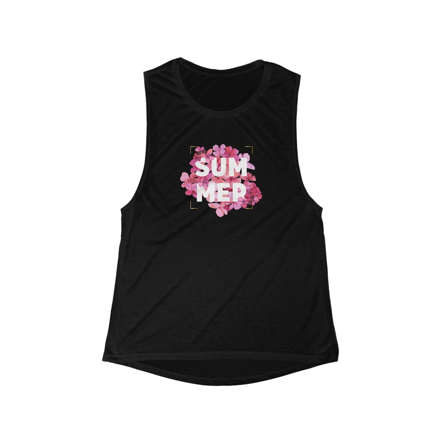 Summer Women's Flowy Scoop Muscle Tank