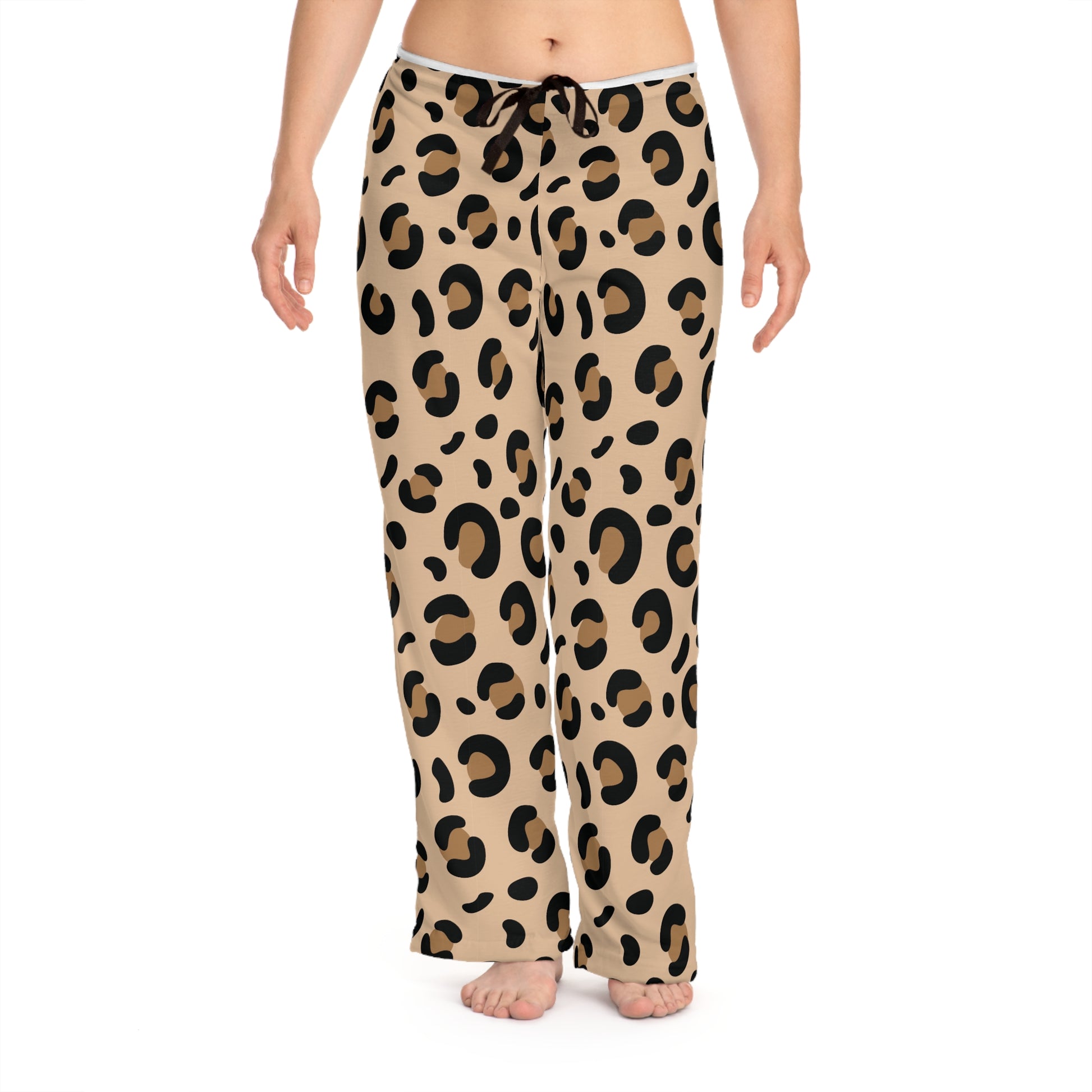 Cheetah Women's Pajama Pant Bottoms fromt