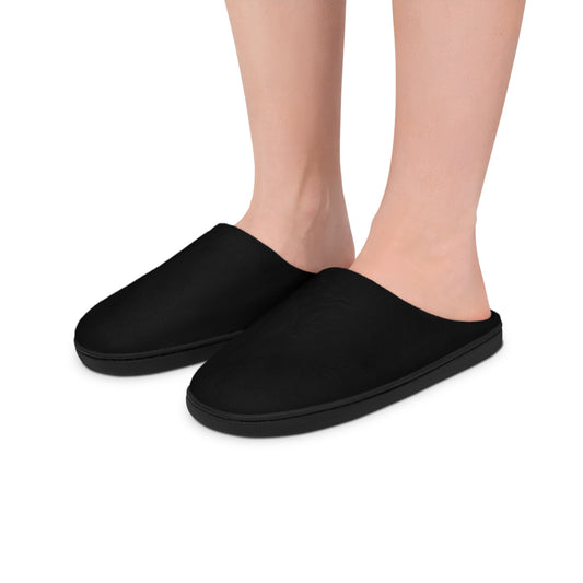 Women's Black Indoor Slippers