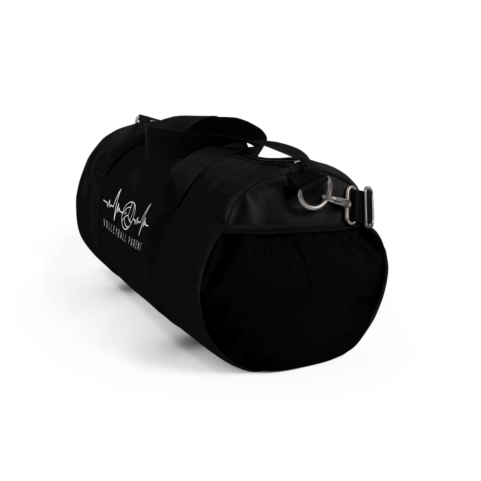 Travel Duffel Bag - Volleyball in black side