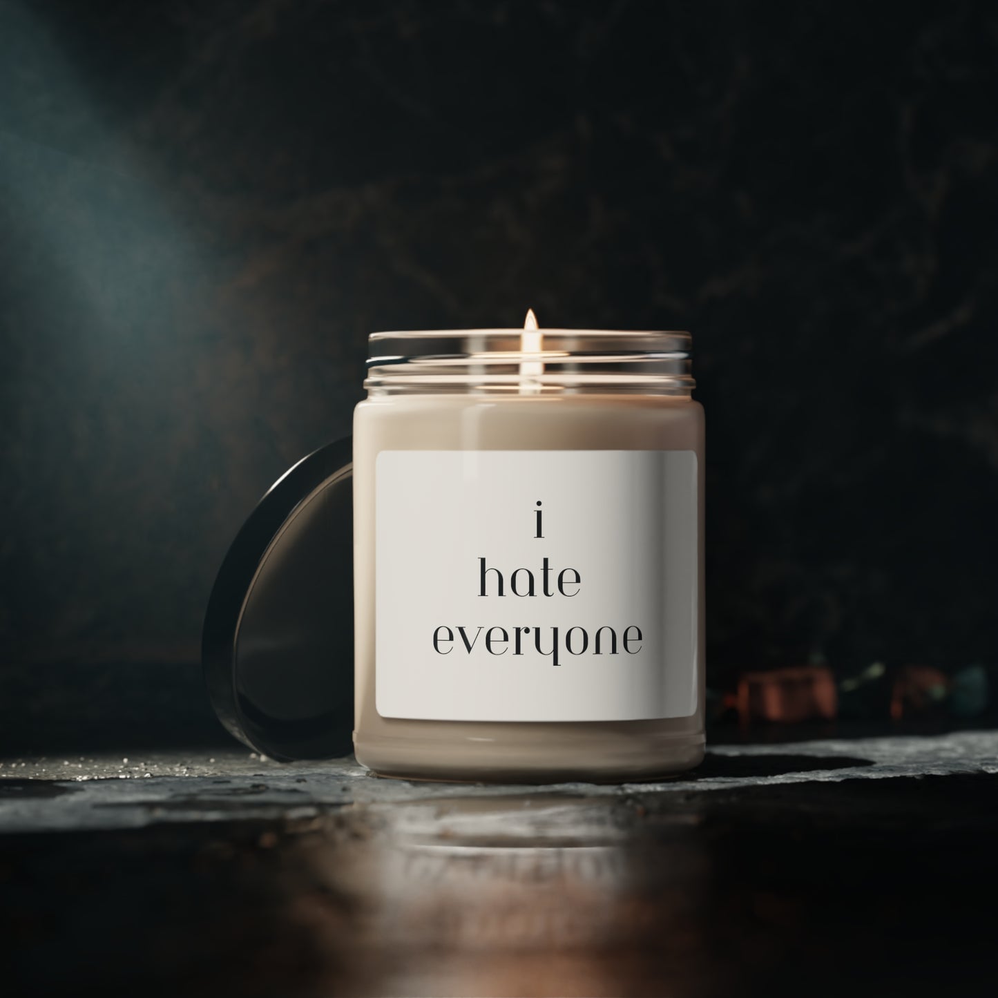 I hate everyone Scented Soy Candle, 9oz