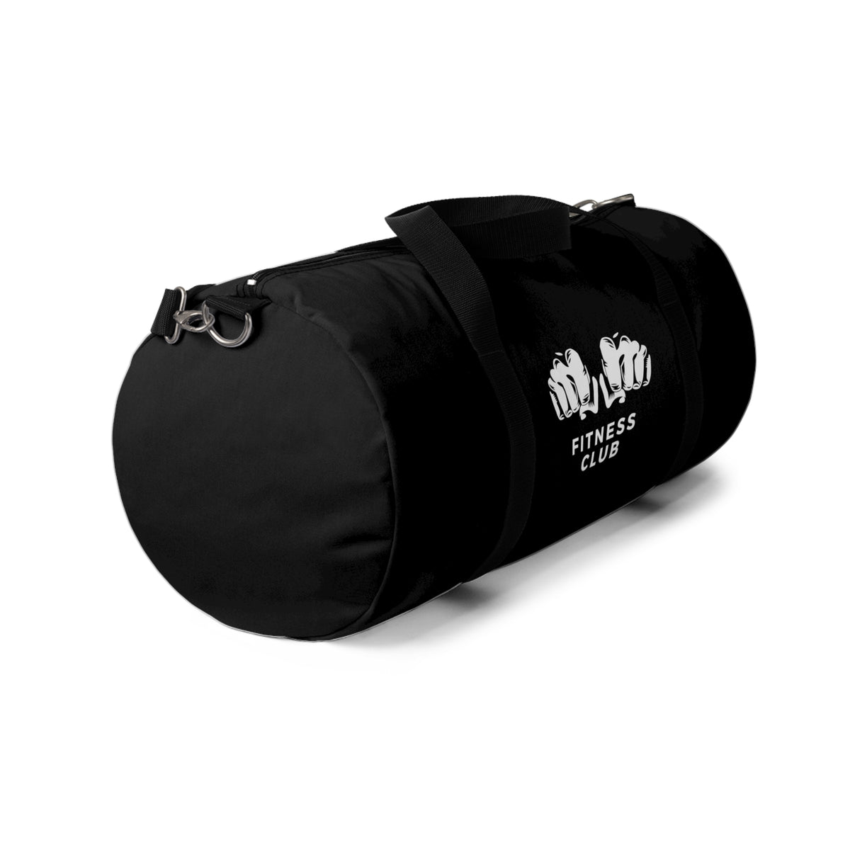 Travel Duffel Bag - Fitness Club in black side