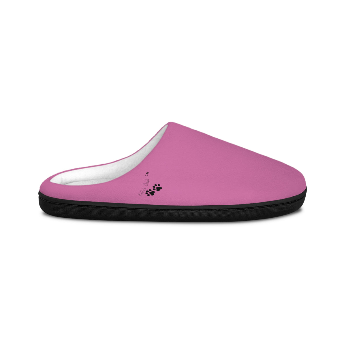 Women's Slippers in Pink side view