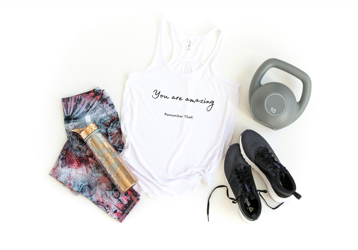 You are Amazing Women's Flowy Racerback Tank