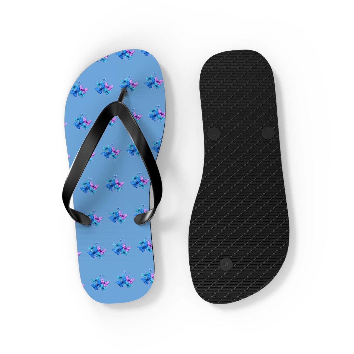 Butterfly Design Flip-Flops