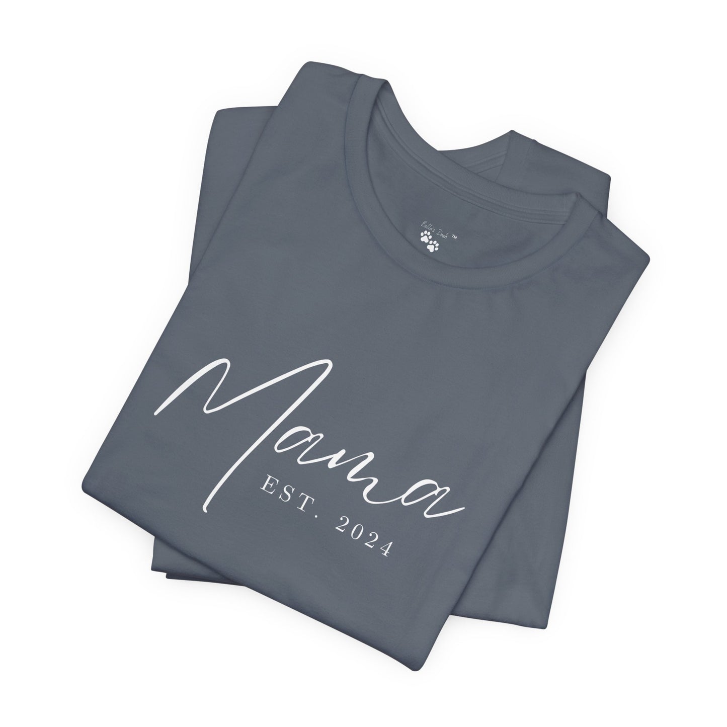 Mama Established 2024 Graphic Tee for Women