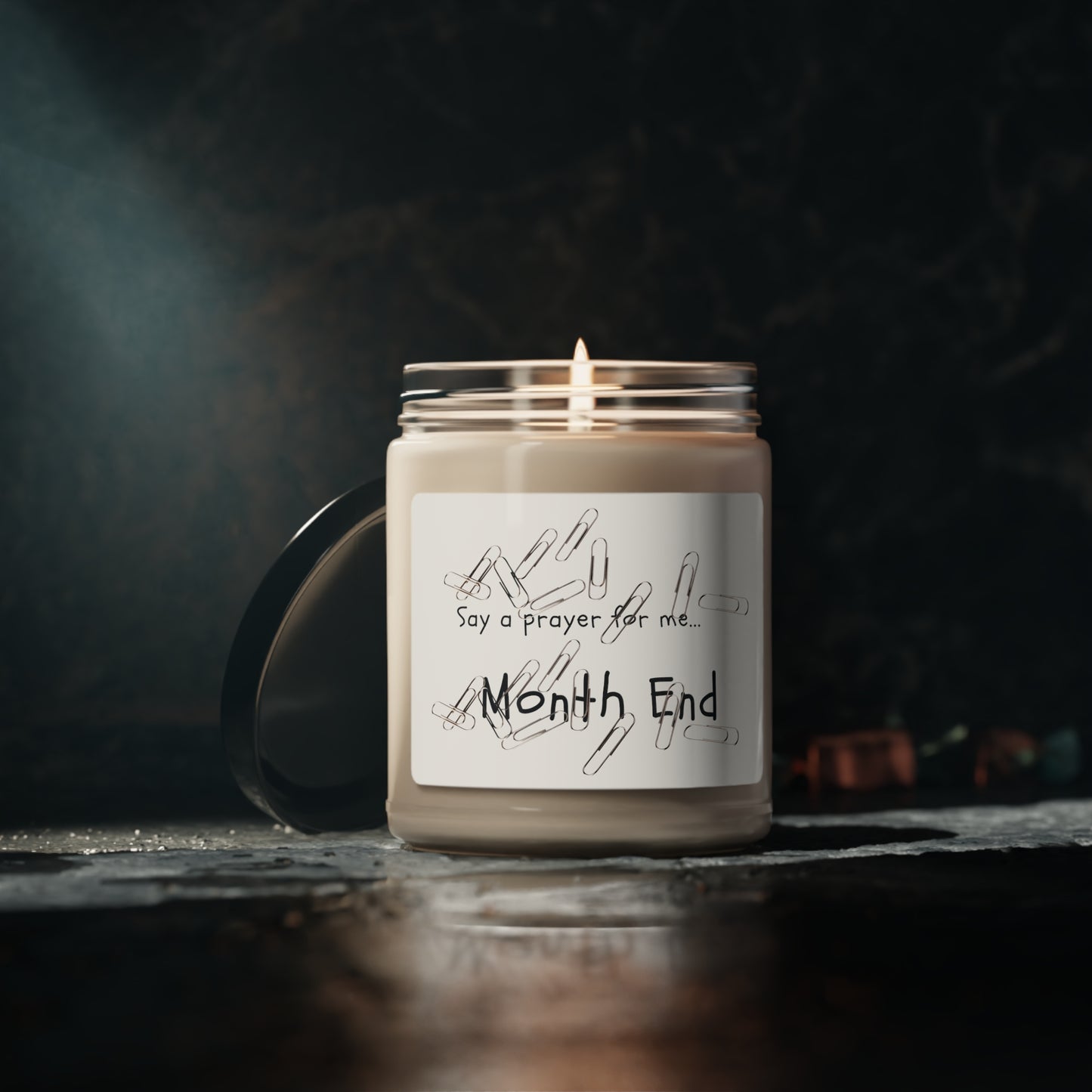 Say a Prayer for Me Month End Scented Soy Candle, 9oz