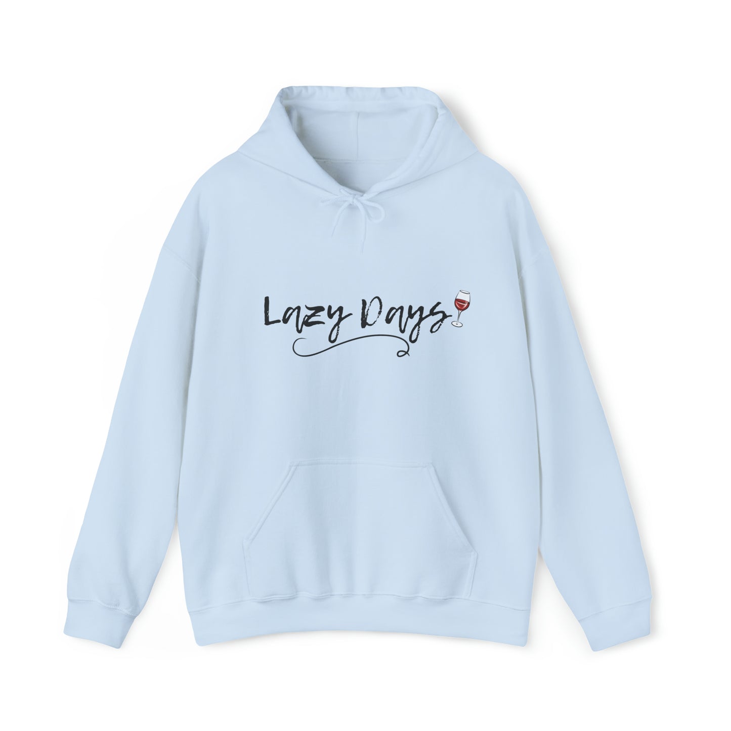 Lazy Days Wine Heavy Blend™ Hooded Sweatshirt
