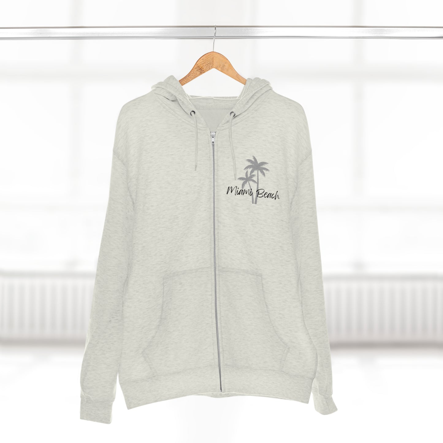 Miami Beach Zip Hoodie