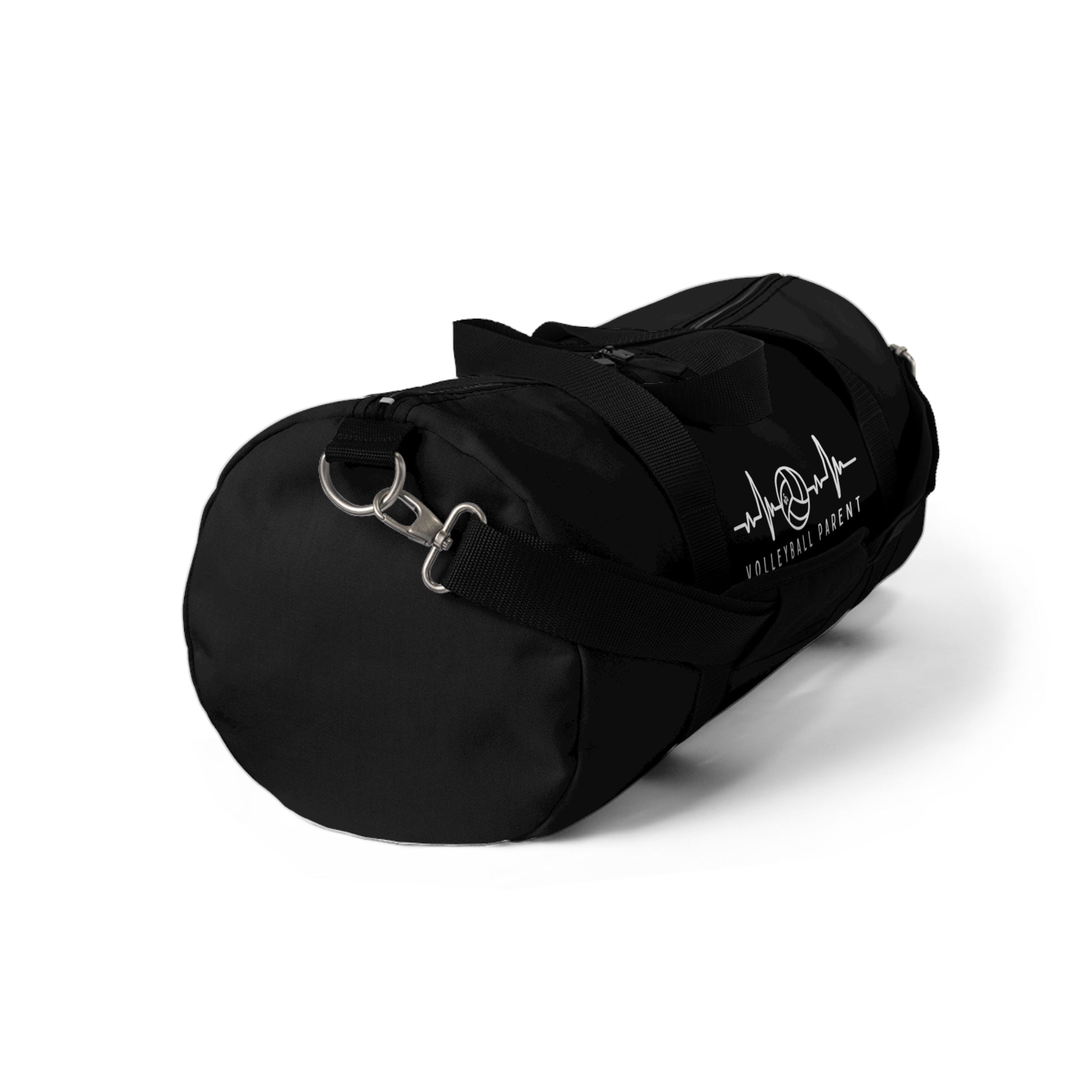 Travel Duffel Bag - Volleyball in black side