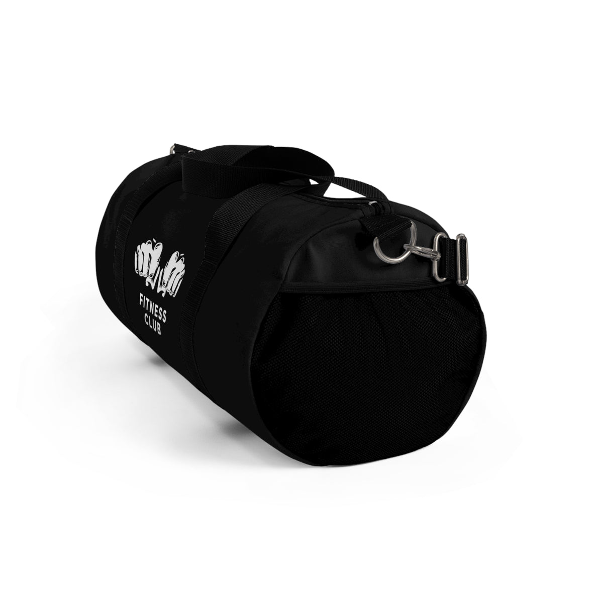 Travel Duffel Bag - Fitness Club in black side