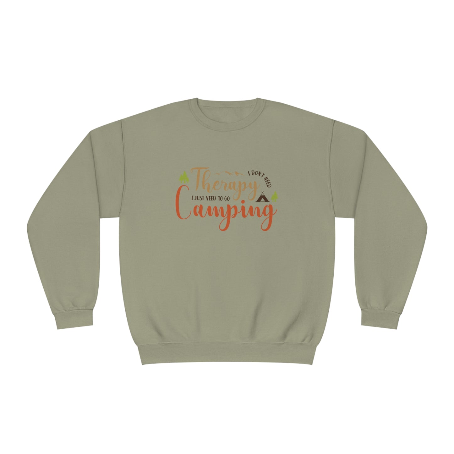 Camping Therapy  NuBlend® Crewneck Sweatshirt