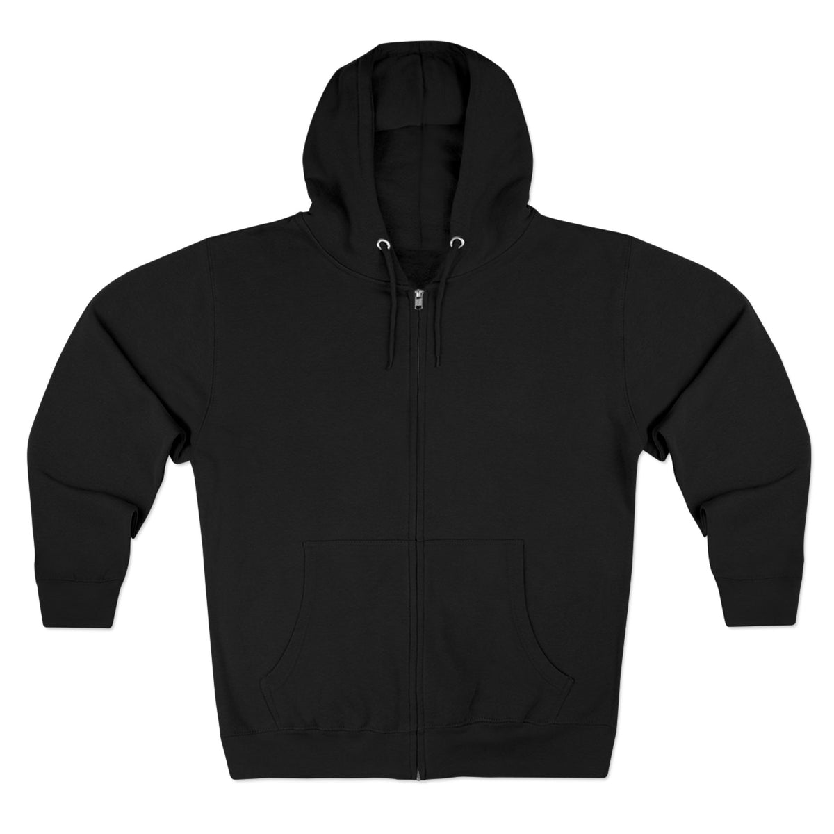 Plain Zip Hoodie
