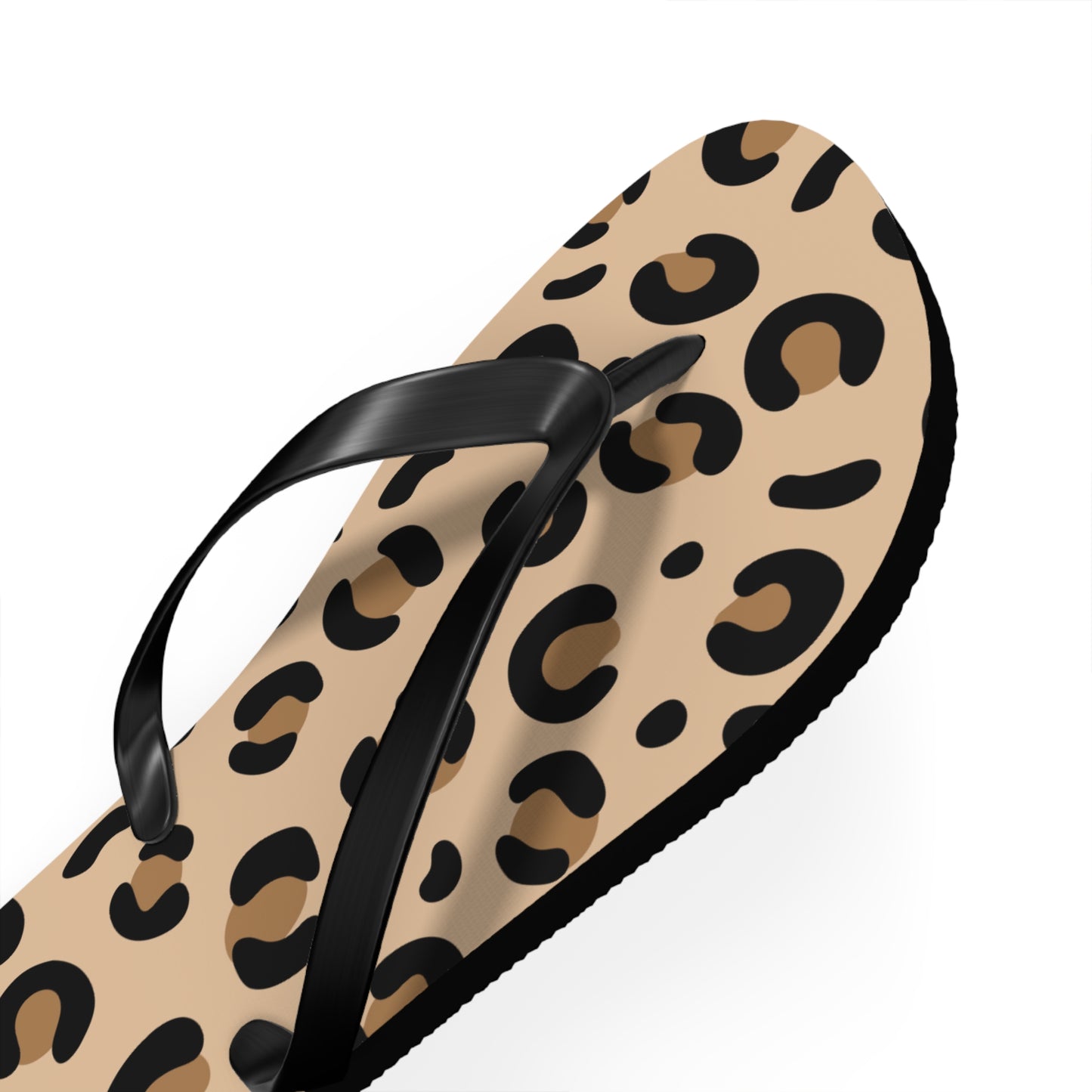 Cheetah Flip Flops
