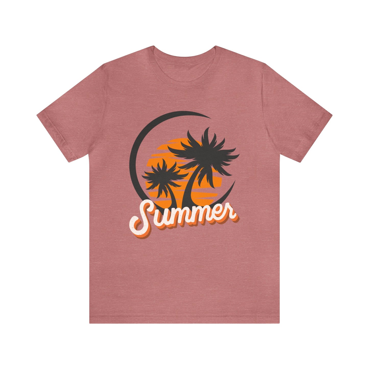Summer Palm Trees Unisex Jersey Short Sleeve Tee