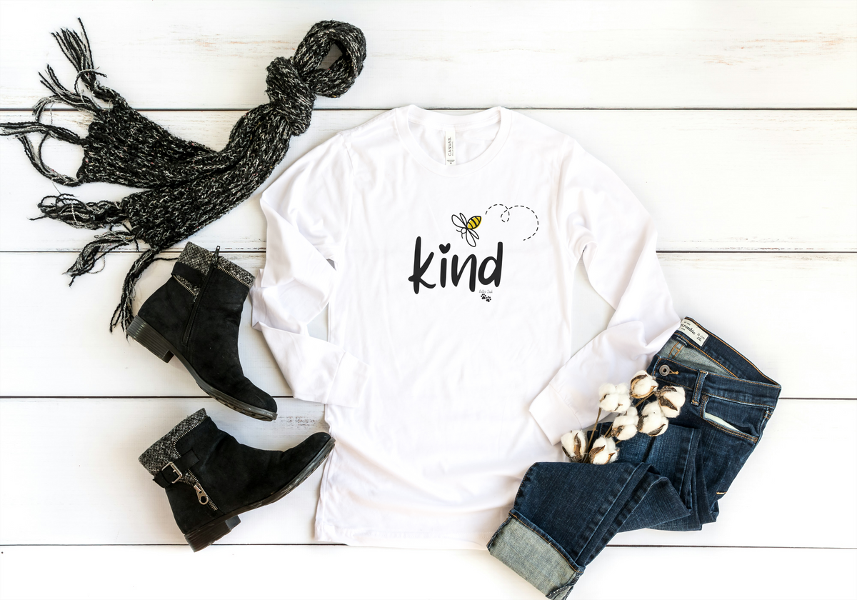 Bee (Be) Kind Long Sleeve Tee