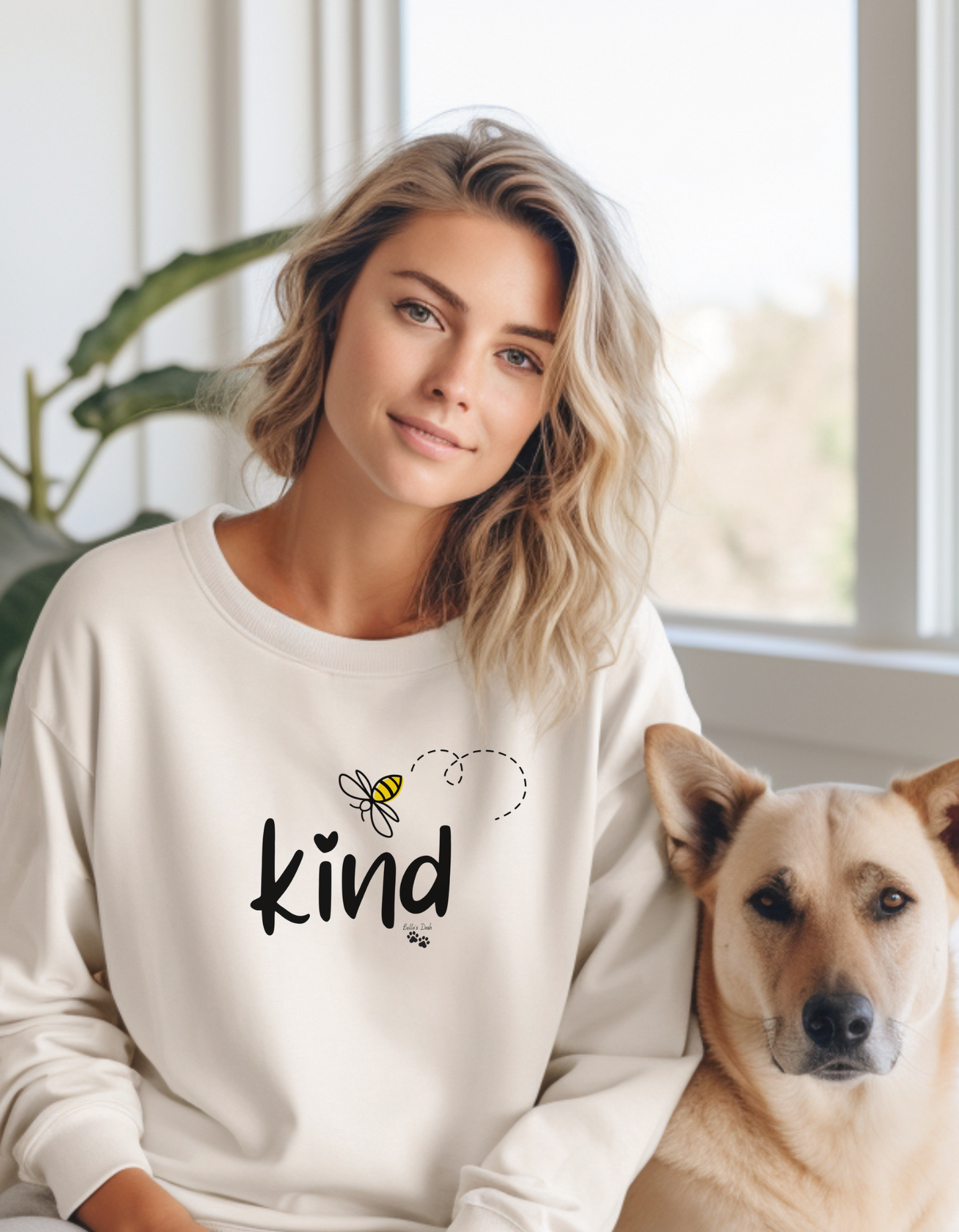 Be (Bee) Kind Heavy Blend™ Crewneck Sweatshirt