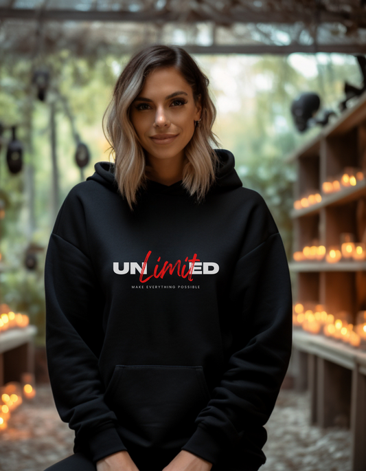 Unlimited Possibilities Graphic Hoodie for Women front
