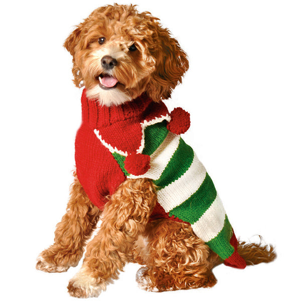 Christmas Elf Holiday Dog Sweater