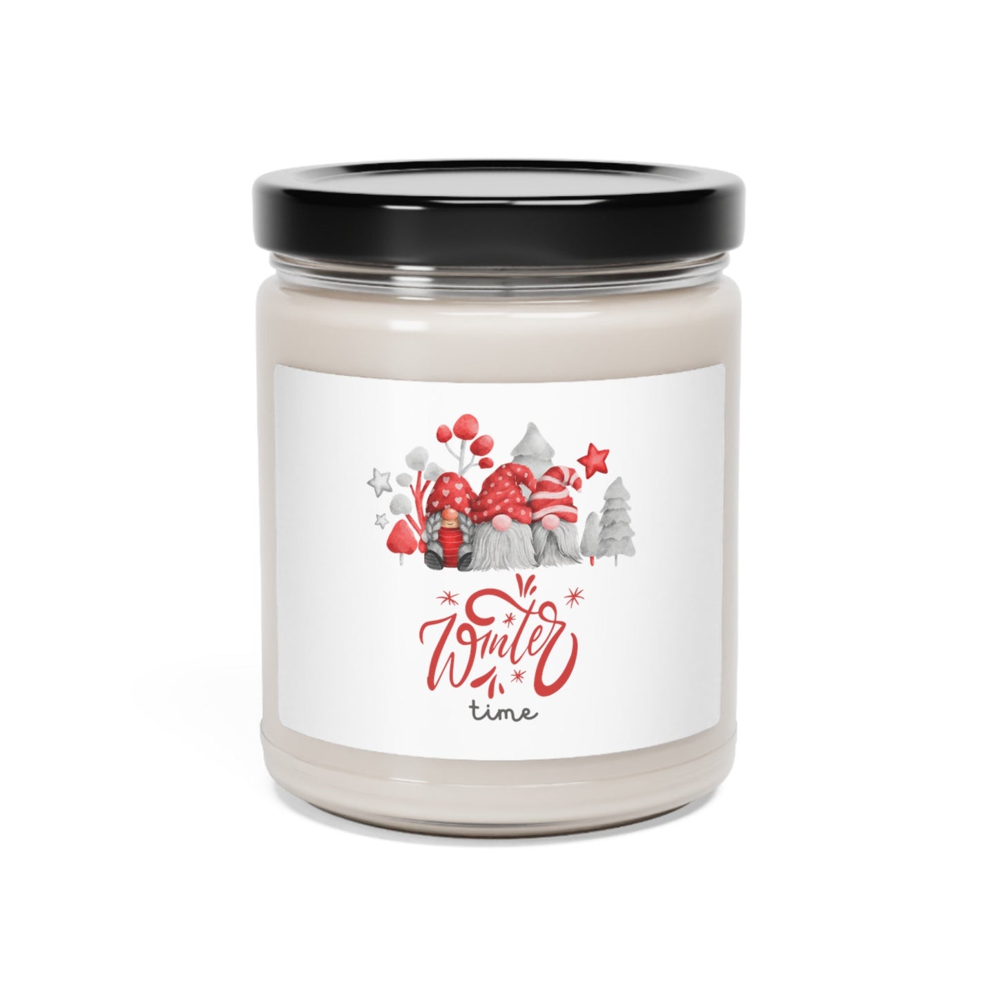 Christmas Holiday Candle Winter Time Scented Soy